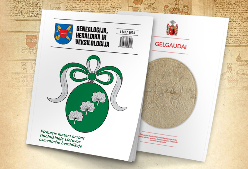 Naujausias leidinio „Genealogija, heraldika ir veksilologija“ numeris